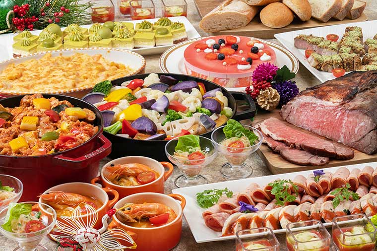 新春！東京プリンスホテルのランチブッフェと浅草初詣