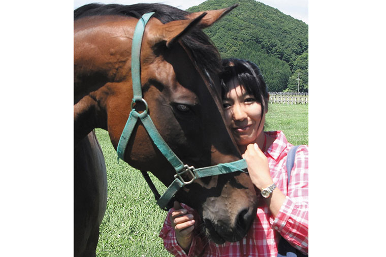 競馬観戦講師南関東競馬リポーター 高橋華代子さん