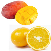 えびせんべいとちくわの共和国・アップルマンゴー甘夏SS//