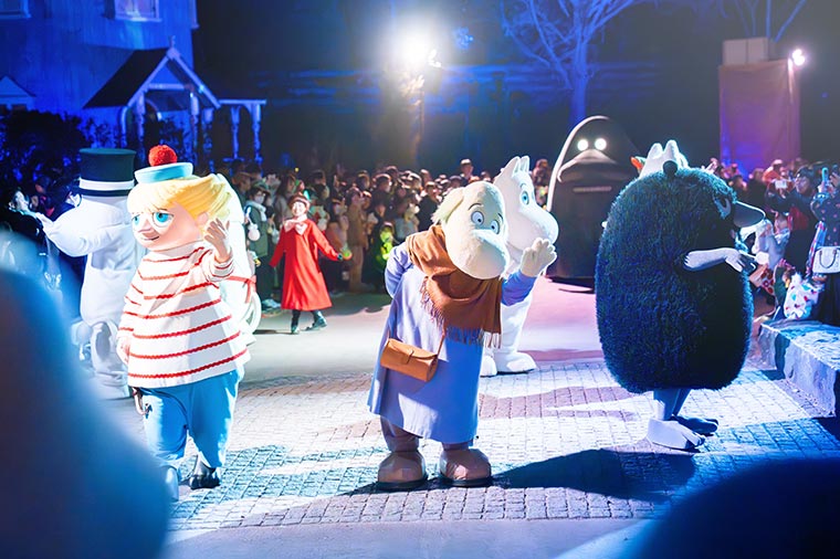 ムーミンバレーパークのクリスマス＆ふかや花園プレミアム・アウトレット