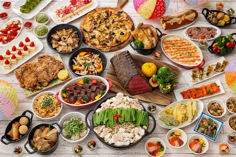 東京プリンスホテルのブッフェと賑わいの豊洲 千客万来