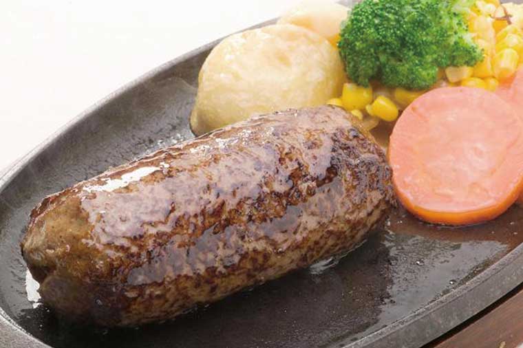 黒毛和牛100%俵ハンバーグ＆水戸偕楽園といちご狩り