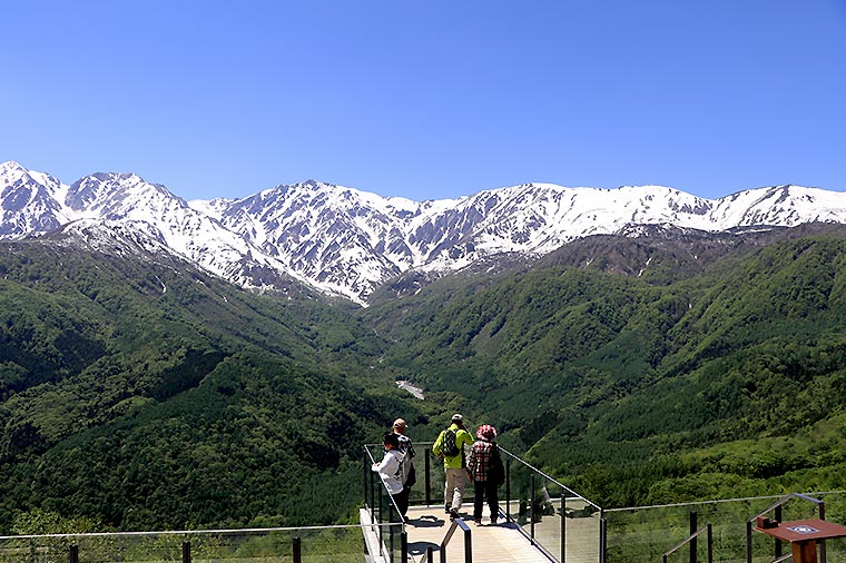 立山黒部アルペンルートと北アルプス絶景を一望！ 白馬マウンテンハーバー
