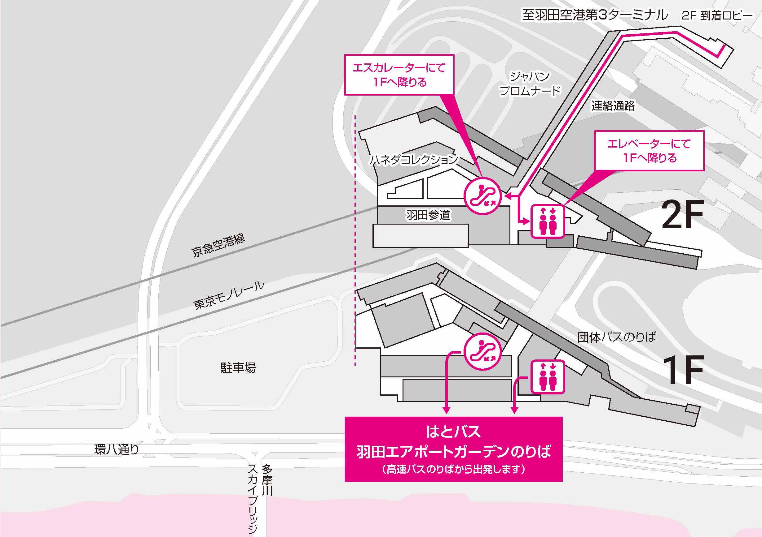 羽田エアポートガーデンのりばについて