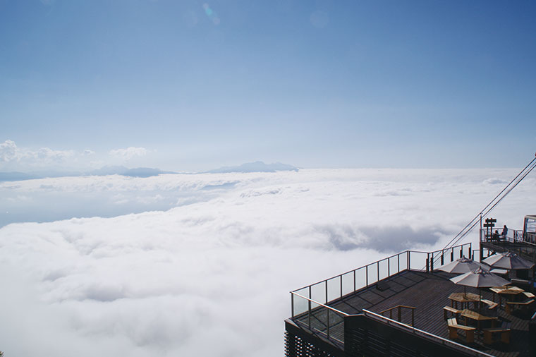雲上の絶景SORAterraceと信州のパワースポット戸隠神社中社