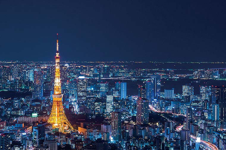 【２階建てオープンバス】東京プレミアムナイトドライブ（夜景の東京タワー）