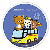 リラックマ×はとバスコラボ企画(陶器コースター)SS//