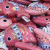 川越氷川神社・鯛みくじ（別料金）ＳＳ//