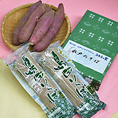 さつまいもとおそば