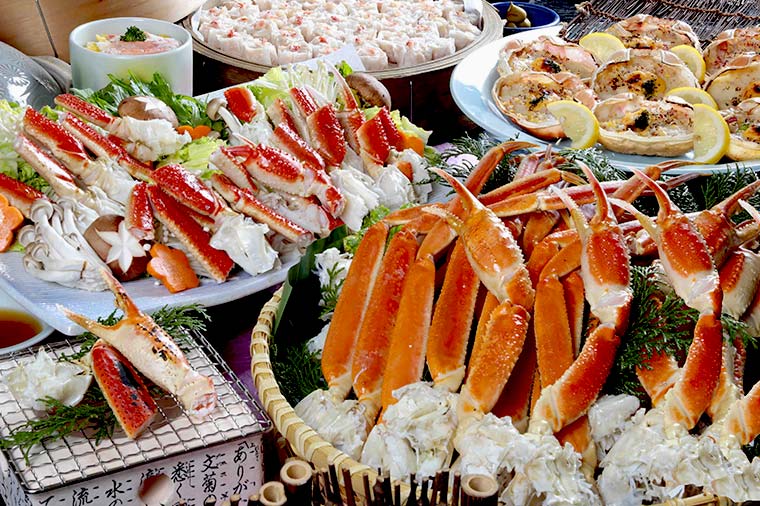 お正月限定企画！冬の味覚ズワイカニ×できたて生ゆば食べ放題