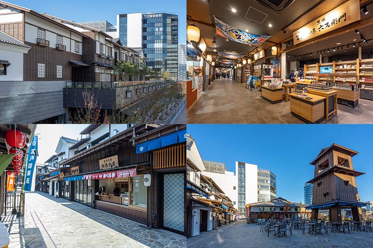 豊洲市場と東京スカイツリー(R)／3月まで