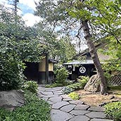 小布施の町）//