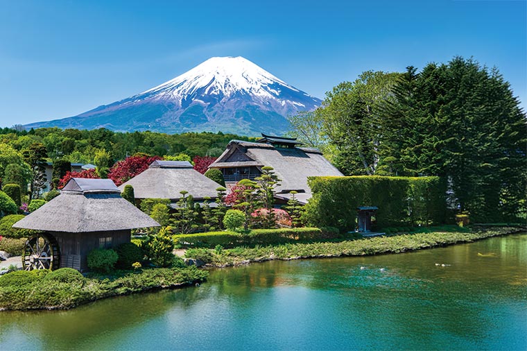 【トイレ付バス・アストロメガで行く】乾杯ほろ酔い！地ビール飲み放題バイキングと“忍野八海”