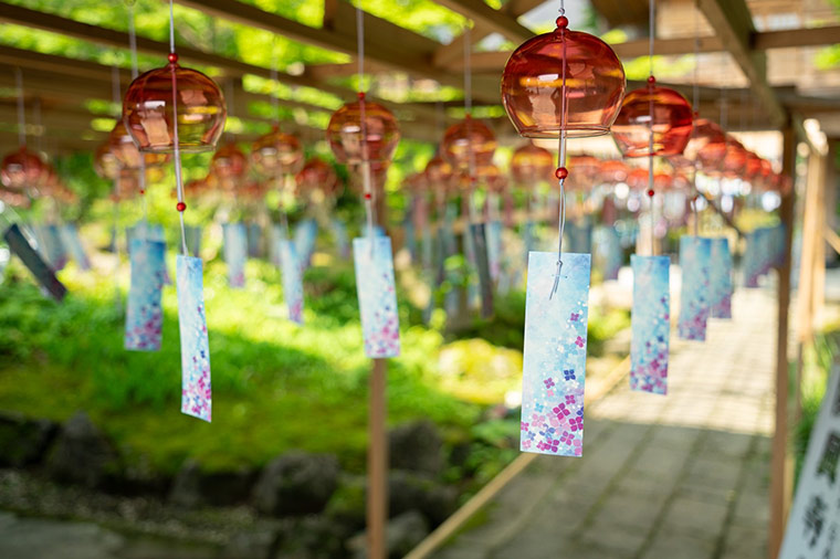 関興寺・風鈴祭り//