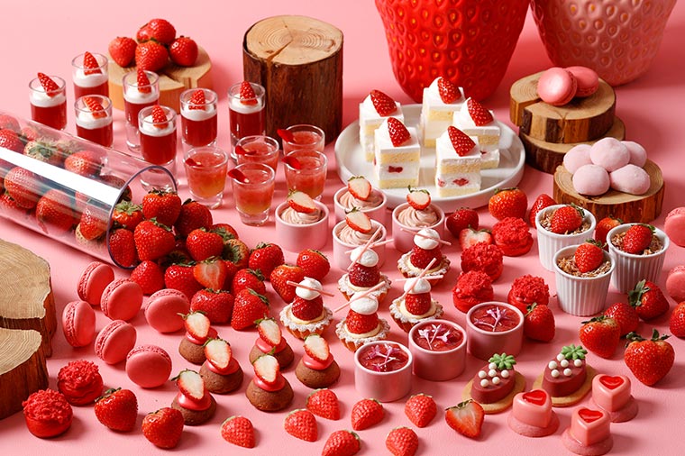 ANAインターコンチネンタルホテル東京「ワールドグルメ＆いちごスイーツブッフェ」と船上バイオリンライブ