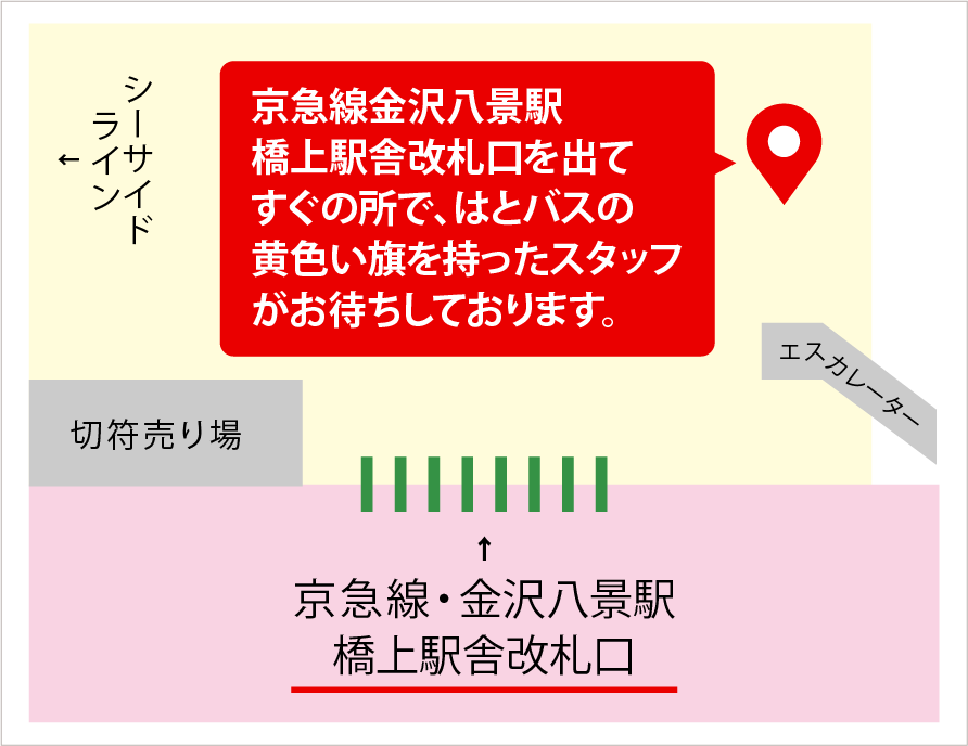 京急線 金沢八景駅 現地集合プラン はとバス