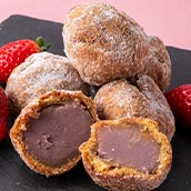 いちごの里・いちご&「揚げたていちご餡ドーナツ」SS//