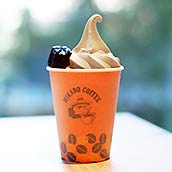 旧軽井沢銀座・ミカドコーヒー・モカソフト®（SS）//
