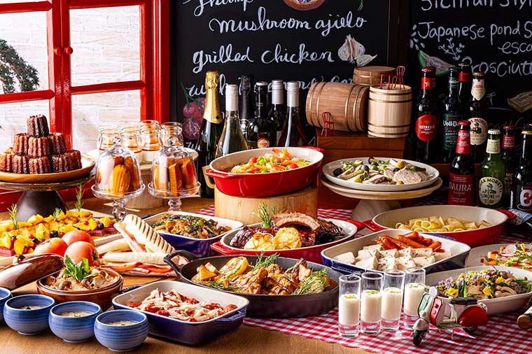 【トイレ付バス・レガートで行く】ヒルトン小田原天然温泉＆ランチビュッフェと小田原散策／1月26日から