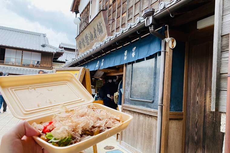 おかげ横丁・伊勢焼うどん