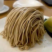 小布施の町・栗スイーツ//