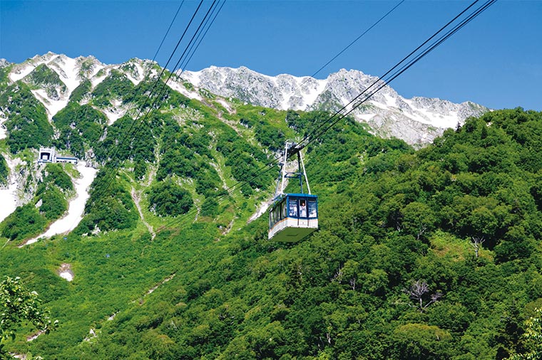 立山黒部アルペンルートと北アルプス絶景を一望！ 白馬マウンテンハーバー