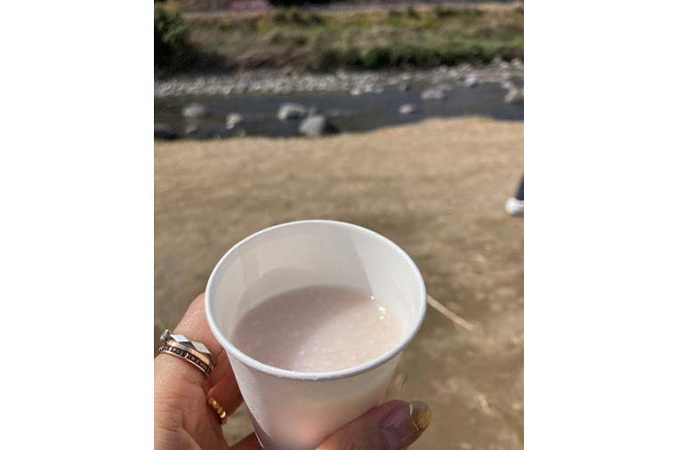 桜甘酒