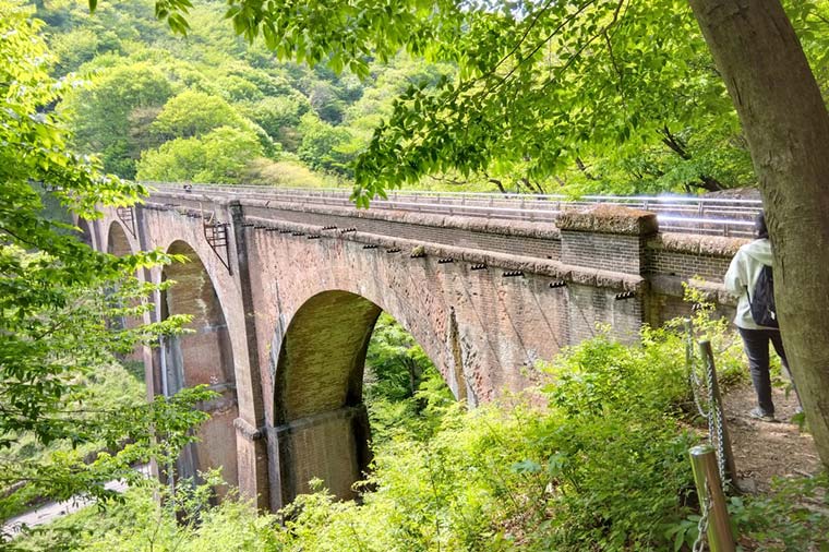 廃線ウォーク・めがね橋