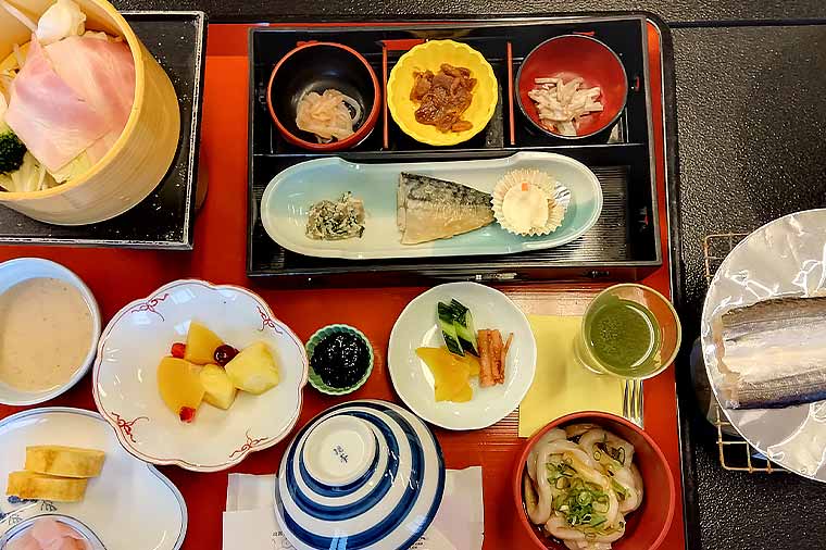 わたかの温泉福寿荘・朝食