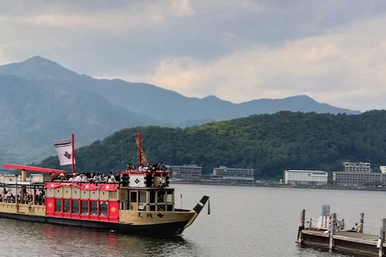 河口湖・天晴