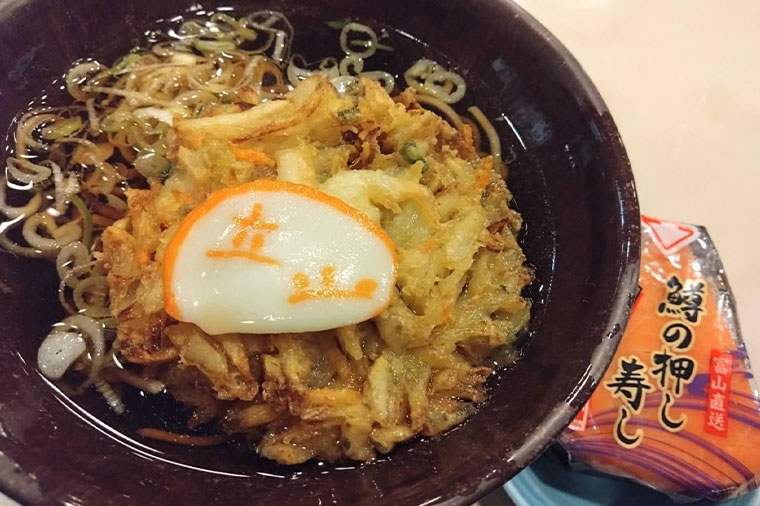 立山黒部アルペンルート・そば