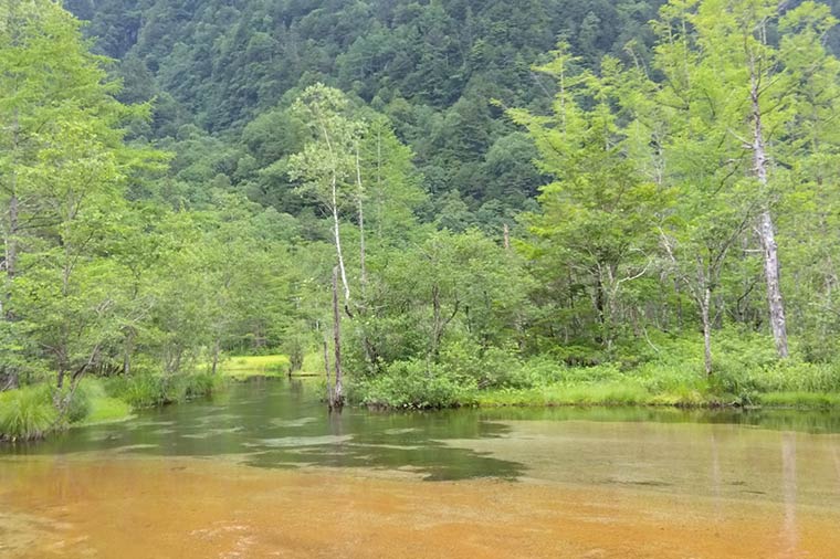 上高地・焼岳