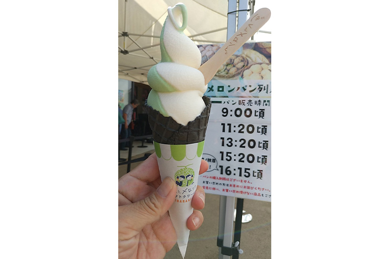 道の駅常総・メロンソフト