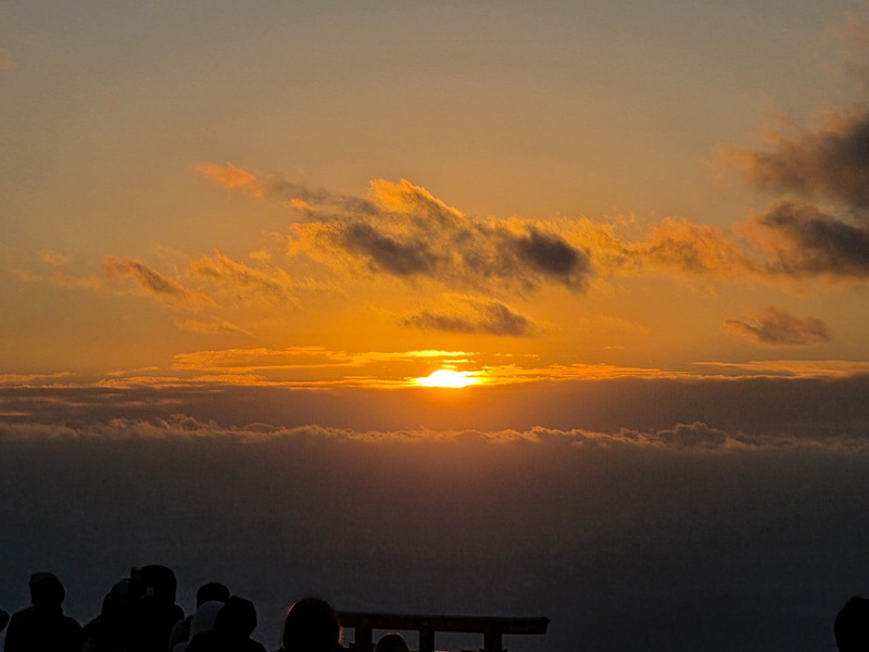 箱根駒ヶ岳初日の出