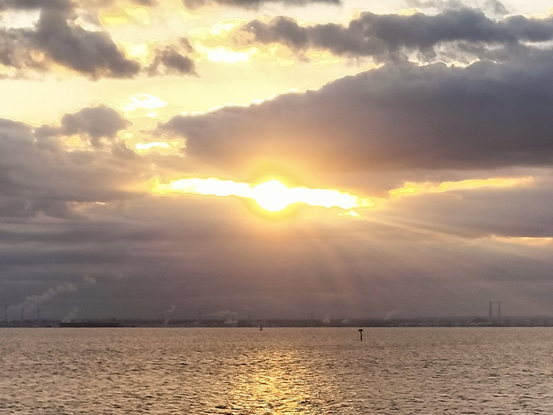 犬吠埼の初日の出