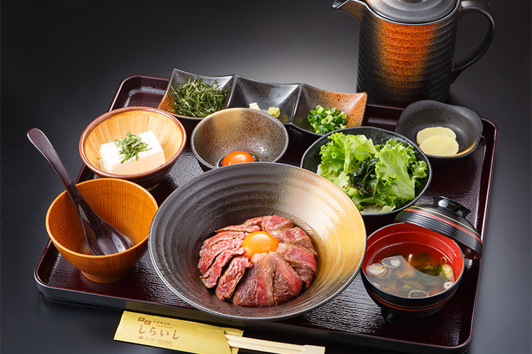 かずさ和牛ひつまぶしステーキ御膳