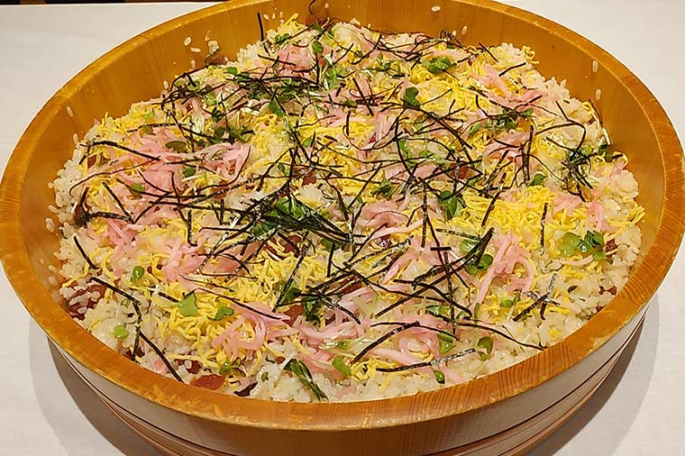 福寿荘・てこね寿司