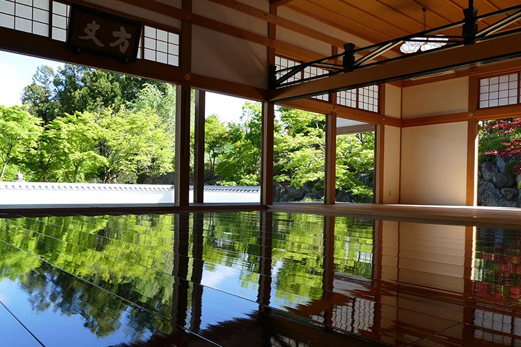 宝徳寺・床もみじ