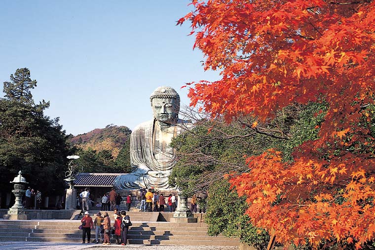 鎌倉大仏・秋