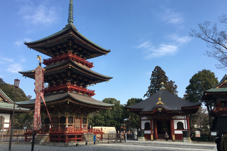 成田山新勝寺・三重塔