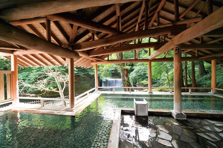 四万温泉四万たむら露天風呂
