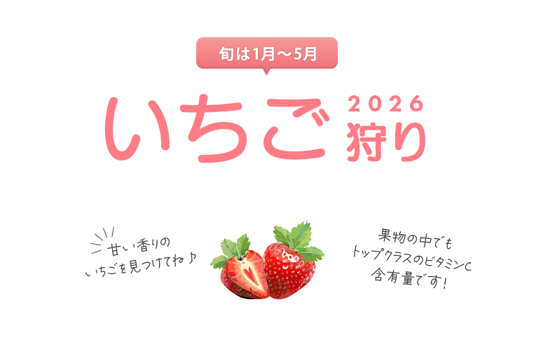 いちご狩り特集2025