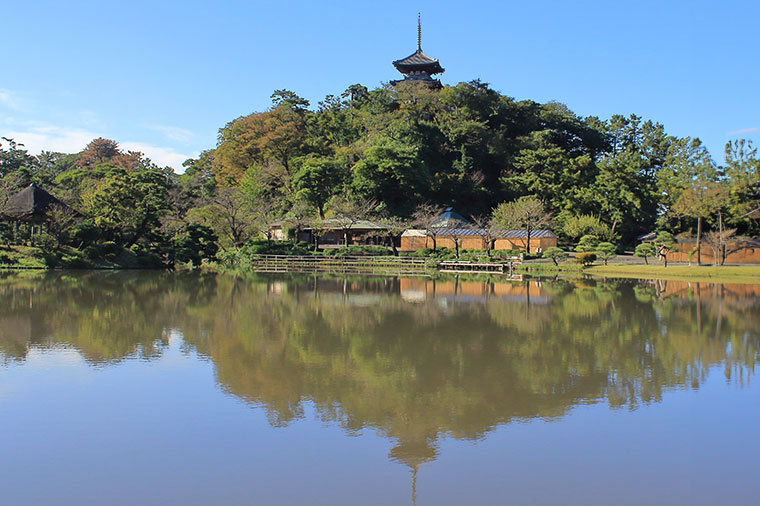 三溪園・三渓園 //・逆さ三溪園 