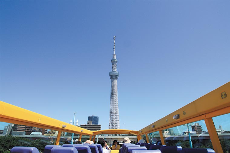 東京スカイツリー（車窓・オープンバス）