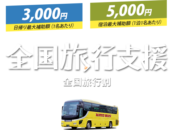 全国旅行支援（全国旅行割）