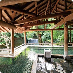 四万たむら露天風呂