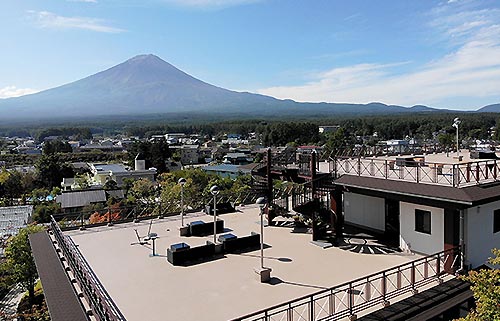 富士山デッキ