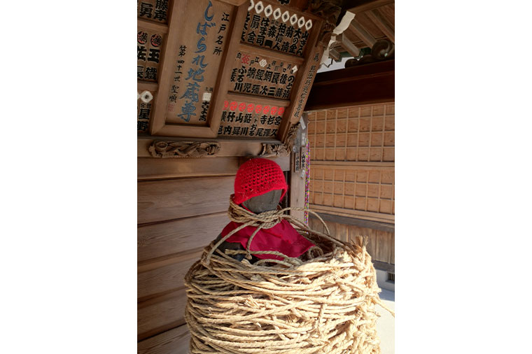 南蔵院・しばられ地蔵