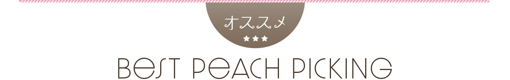 もも狩りバスツアー