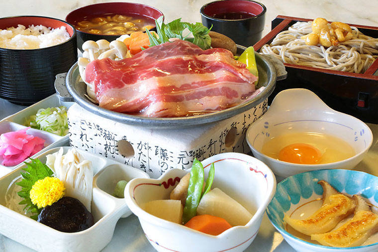 果実の里　原田農園・すきやき御膳